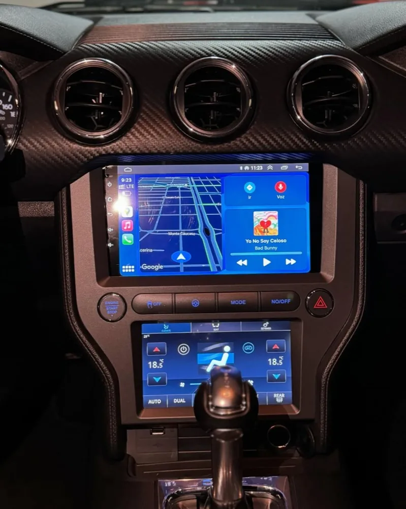 Mustang 2016 después con pantalla nueva